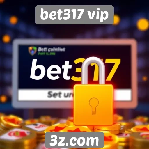 Recursos de segurança do site bet317 vip